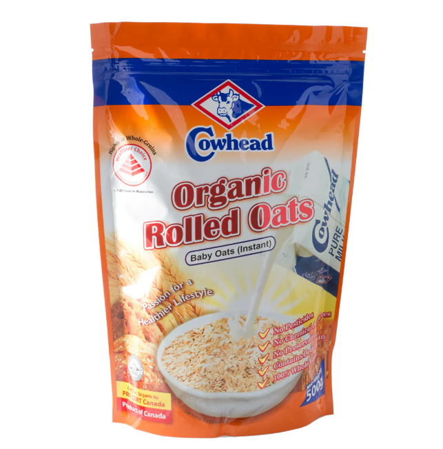 Cowhead Baby Oats 500gm (Canada)