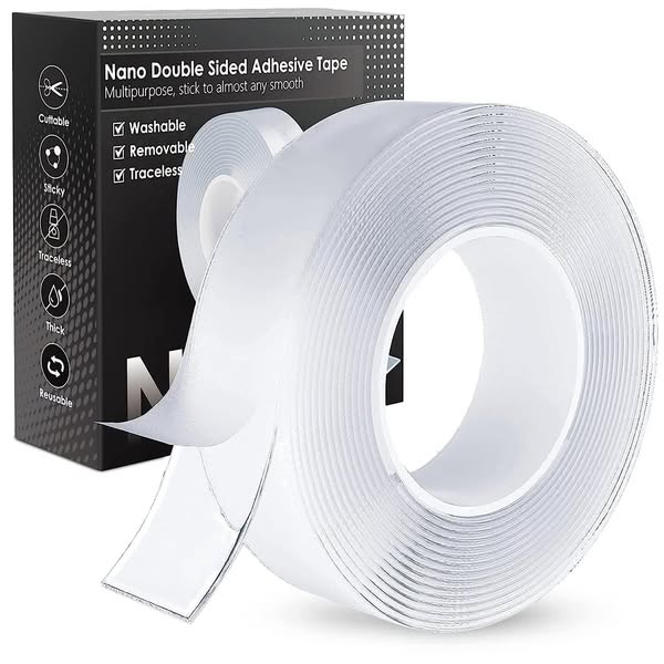 Double sided nano magic tape