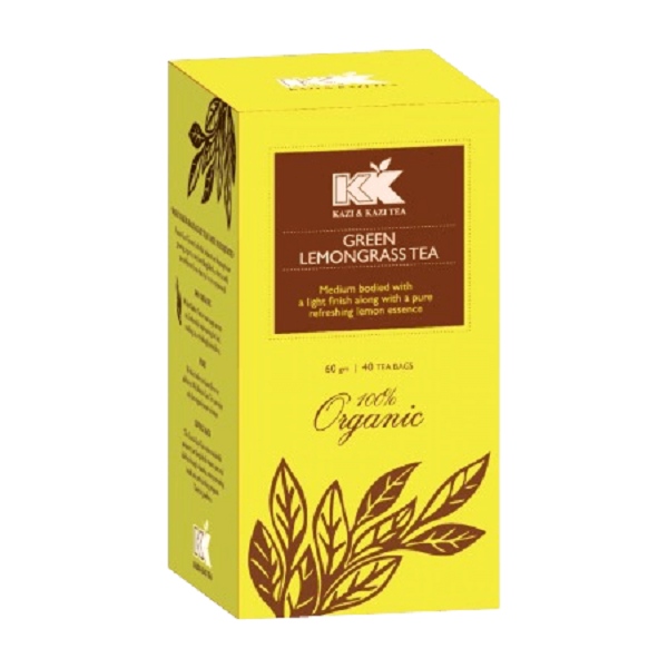 Kazi and Kazi Green Lemongrass Tea 40 bags