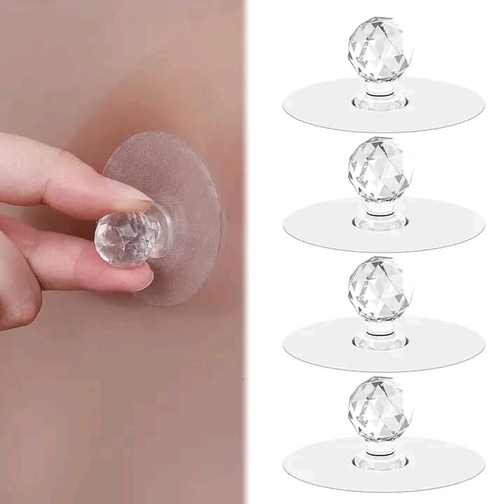 wall adhesive diamond hook