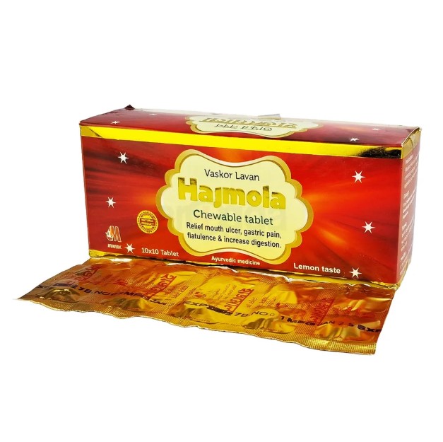 Vaskor Lobon Hajmola tablet 100 Tablet 1 Box