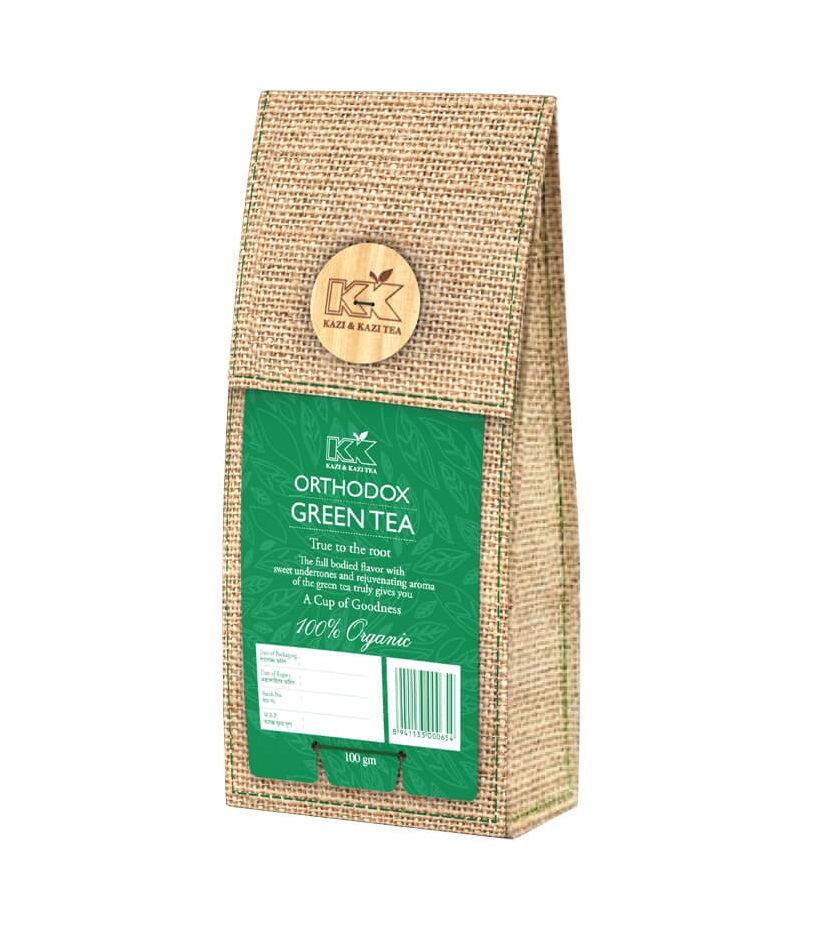 Kazi and Kazi Green Tea (Orthodox) 100gm