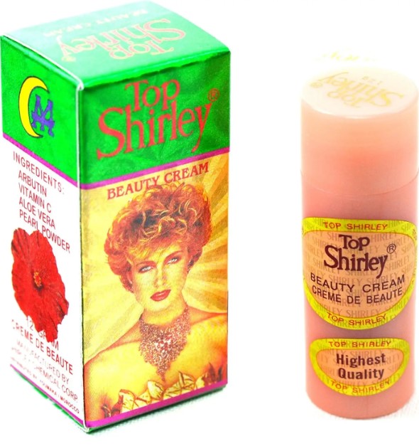 Top Shirley Cream made in Taiwan