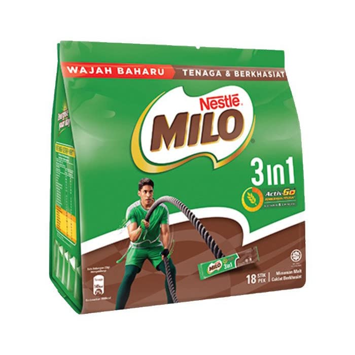 Nestle Milo Active Go 3 in 1 Chocolate Malt Drink