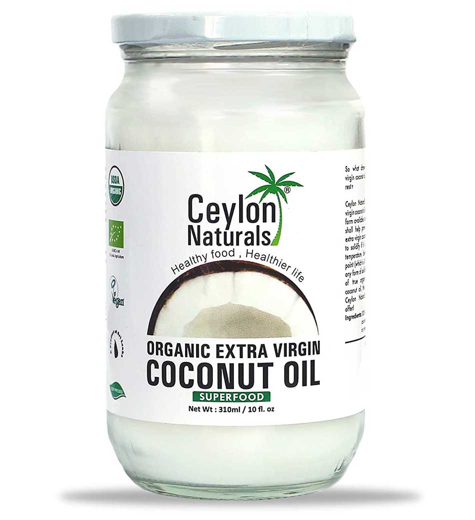 Ceylon Naturals Organic Extra Virgin Coconut Oil