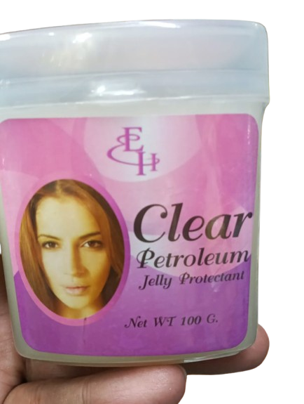 clear petroleum jelly