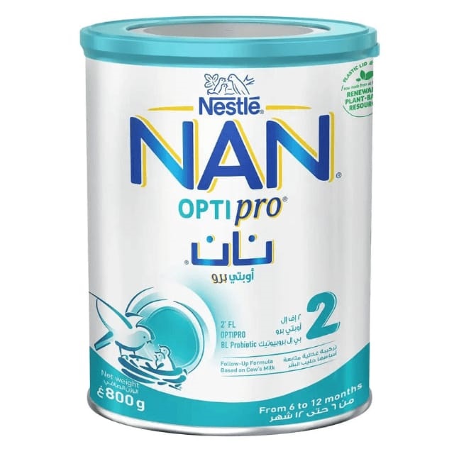 Nestle NAN 2 Optipro 800 gm TIN Made in Switzerland